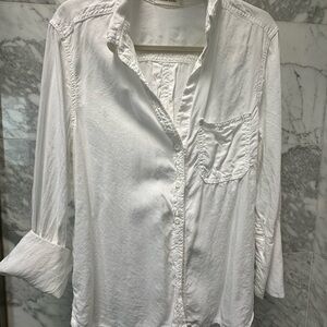 White Button-Up Shirt